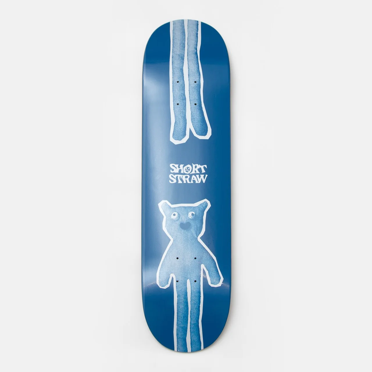 Short Straw - 8.25" Legsley Skateboard Deck - Blue