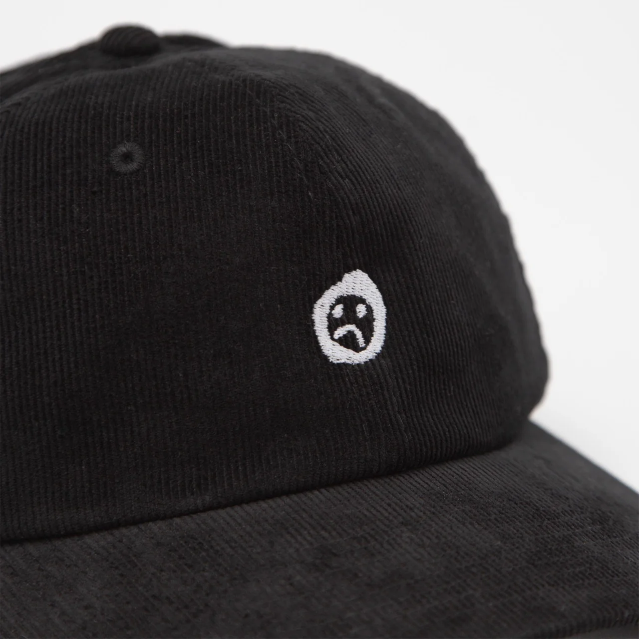 Short Straw - Harvey Corduroy Cap - Black - Image 2