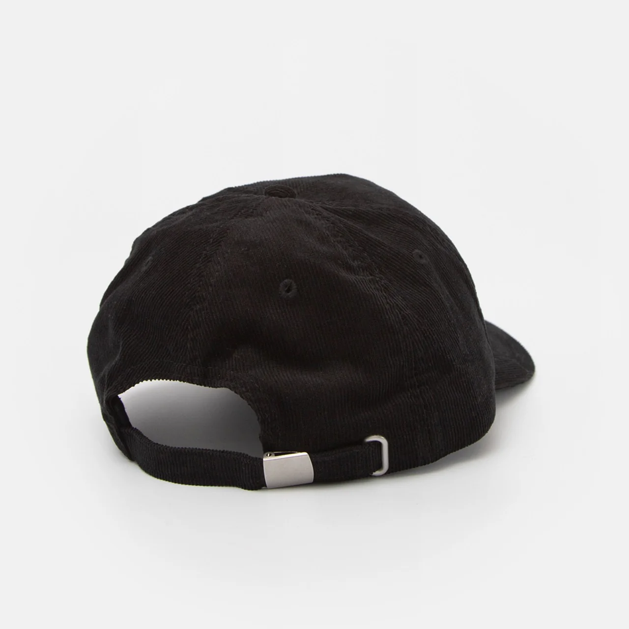 Short Straw - Harvey Corduroy Cap - Black - Image 3
