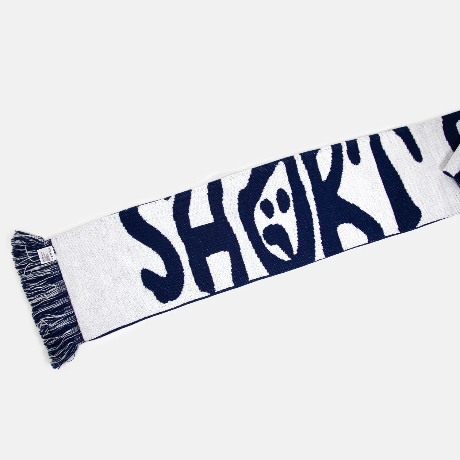 Short Straw - Legsley Scarf - Midnight / White - Image 4