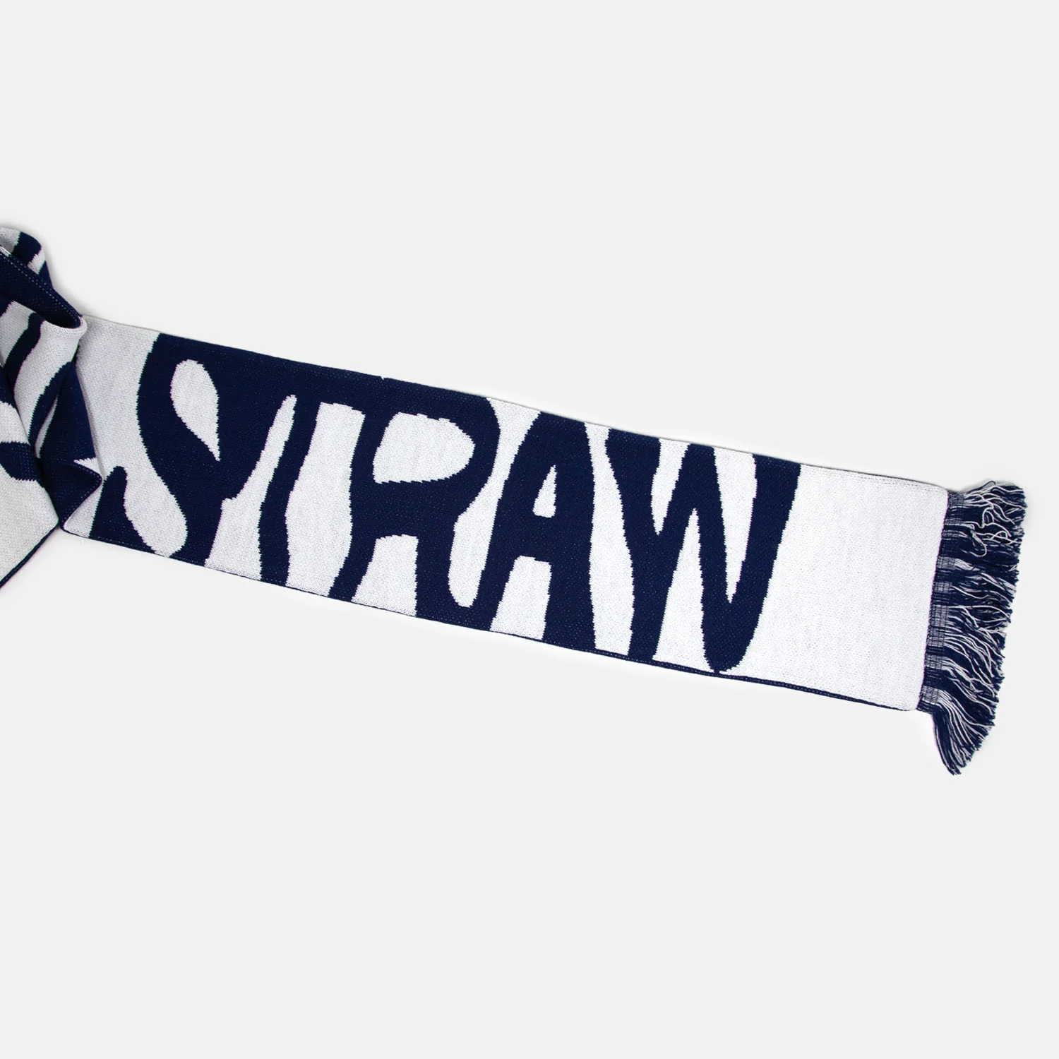 Short Straw - Legsley Scarf - Midnight / White - Image 5