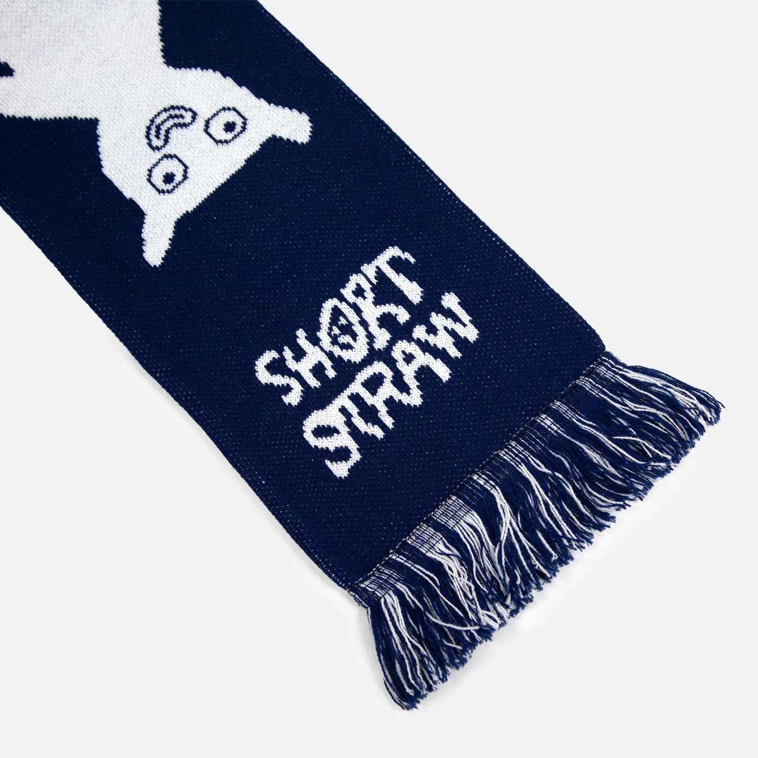 Short Straw - Legsley Scarf - Midnight / White - Image 7