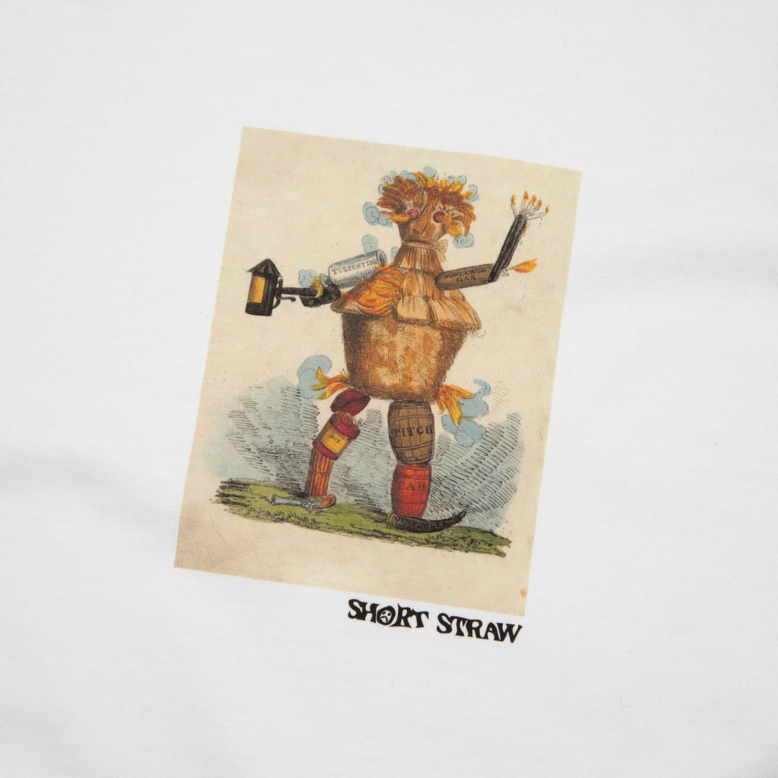 Short Straw - Swing Heavy T-Shirt - White - Image 2
