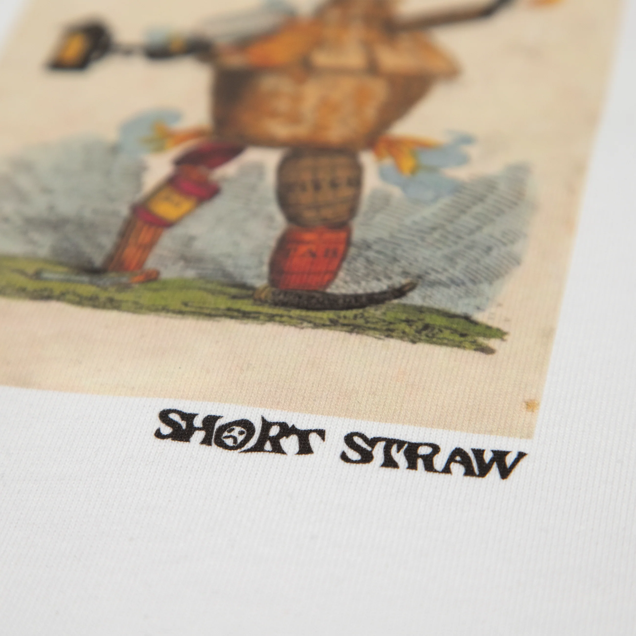 Short Straw - Swing Heavy T-Shirt - White - Image 3