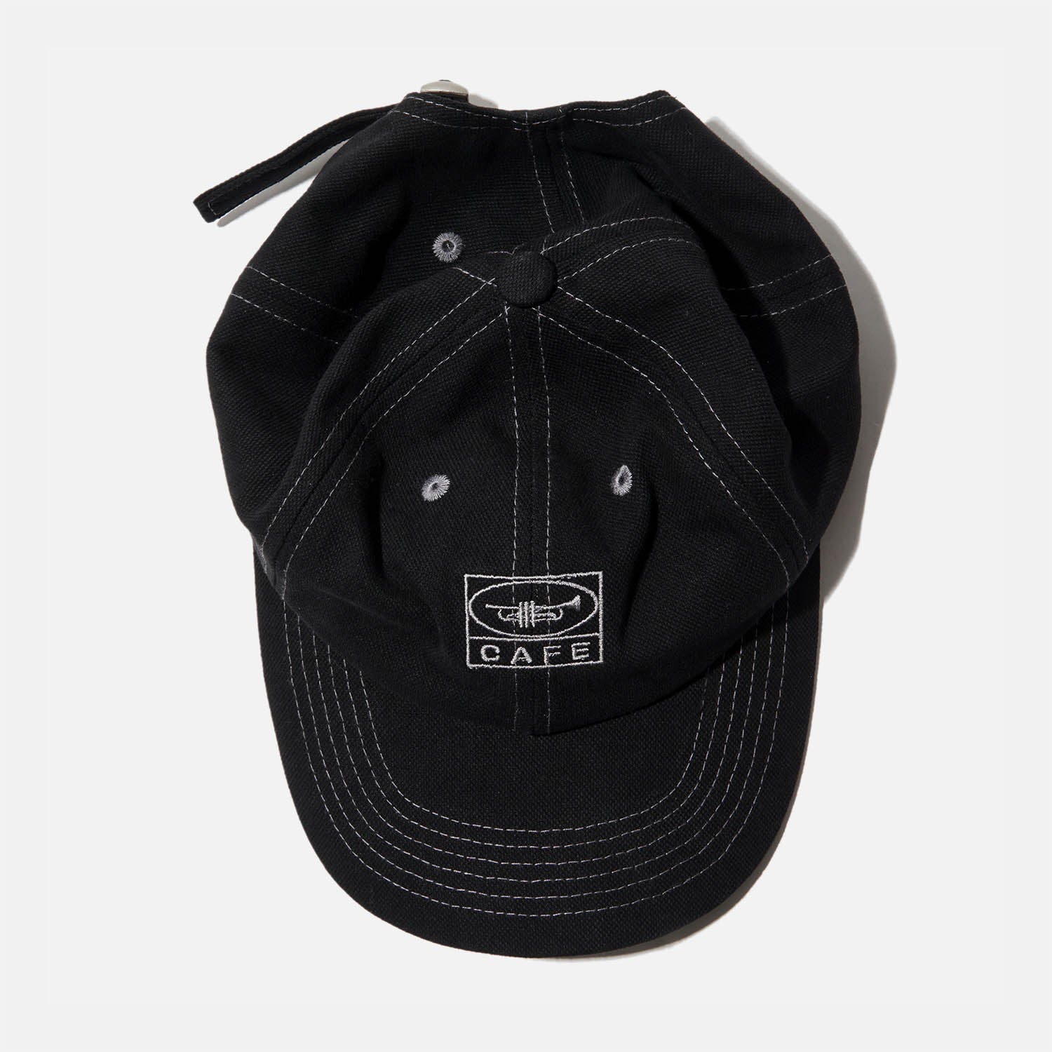 Skateboard Cafe - 45 6 Panel Cap - Black - Image 3
