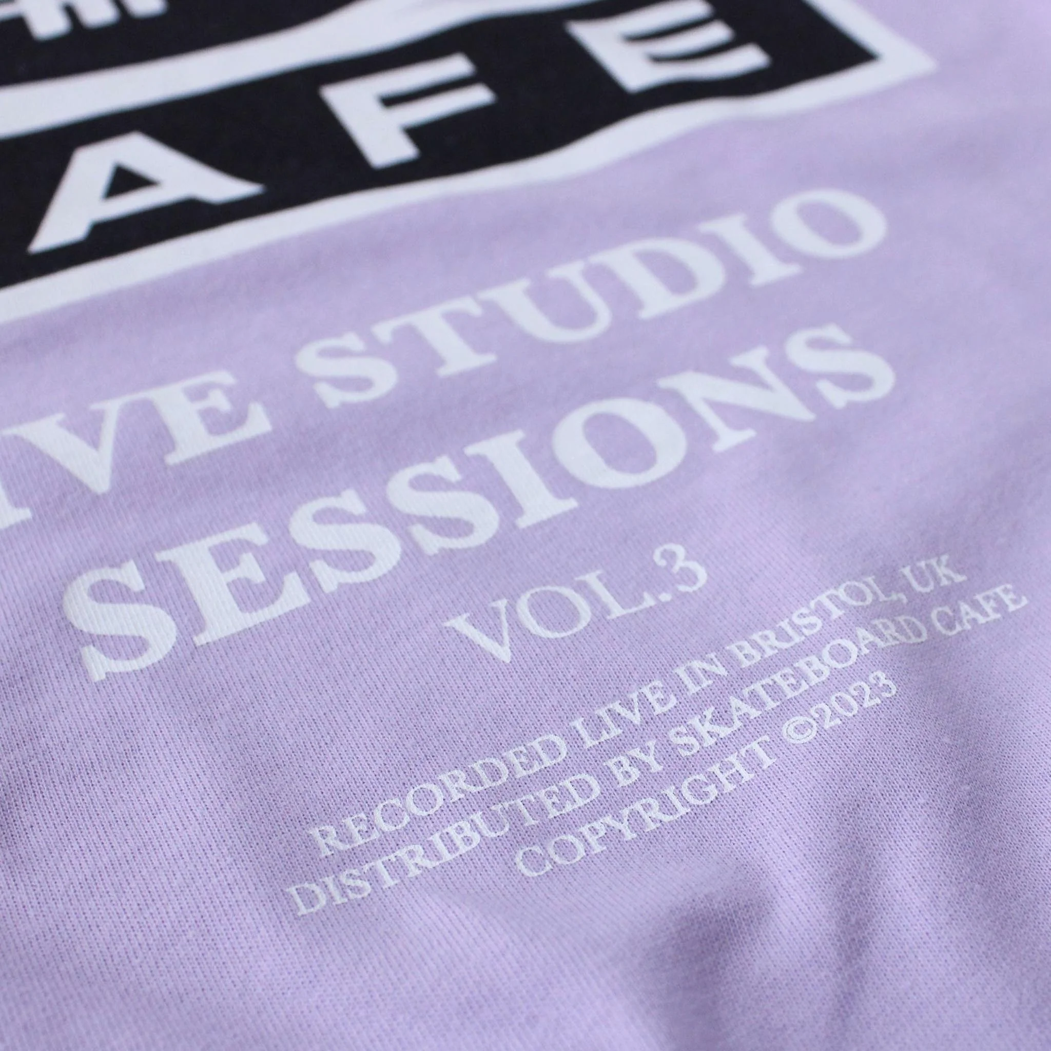 Skateboard Cafe - 45 T-Shirt - Lavender - Image 4