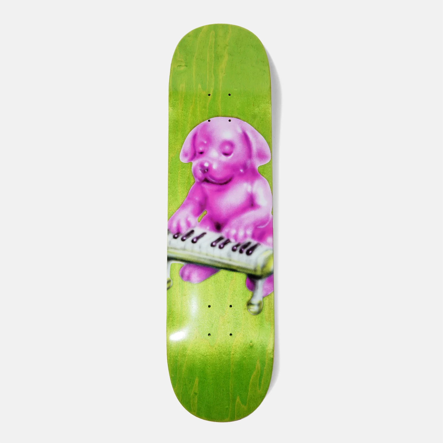 Skateboard Cafe - 8.25" Keyboard Skateboard Deck - Green