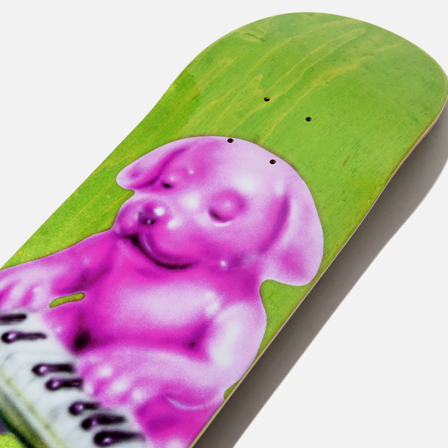 Skateboard Cafe - 8.25" Keyboard Skateboard Deck - Green - Image 2