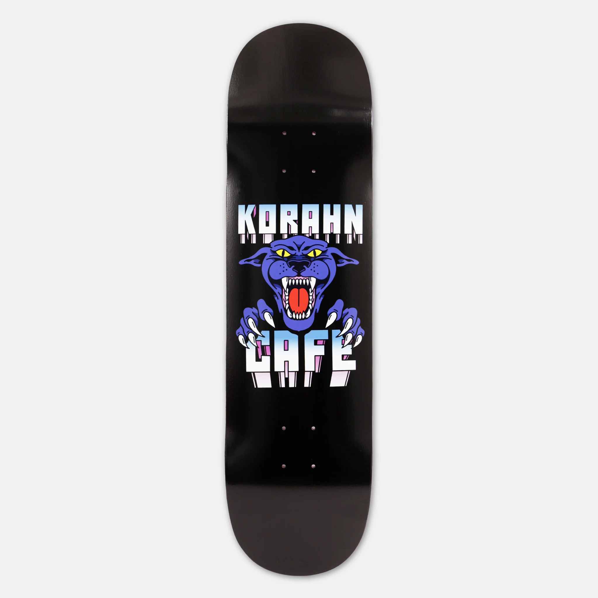 Skateboard Cafe - 8.25" Korahn Gayle Panther Skateboard Deck (Black)