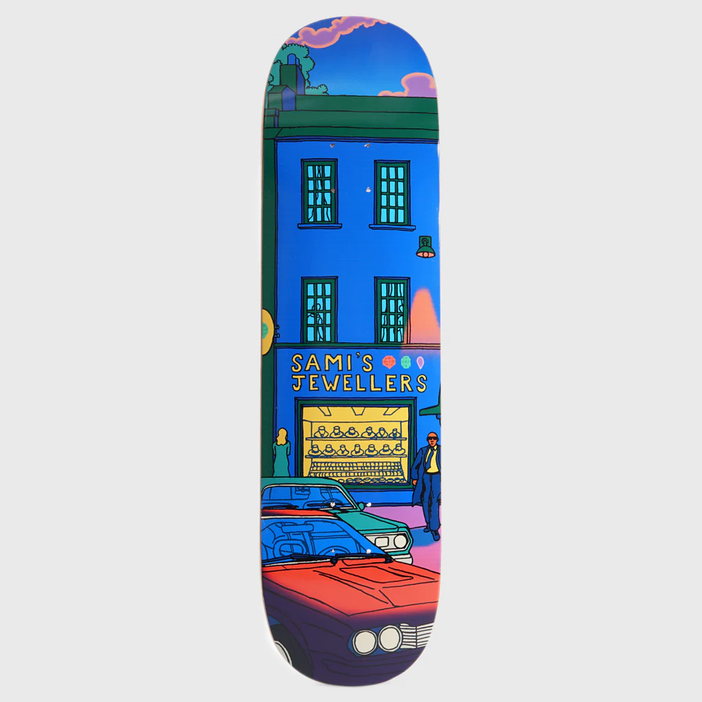 Skateboard Cafe - 8.25" Layth Sami High Street Jewellers Skateboard Deck
