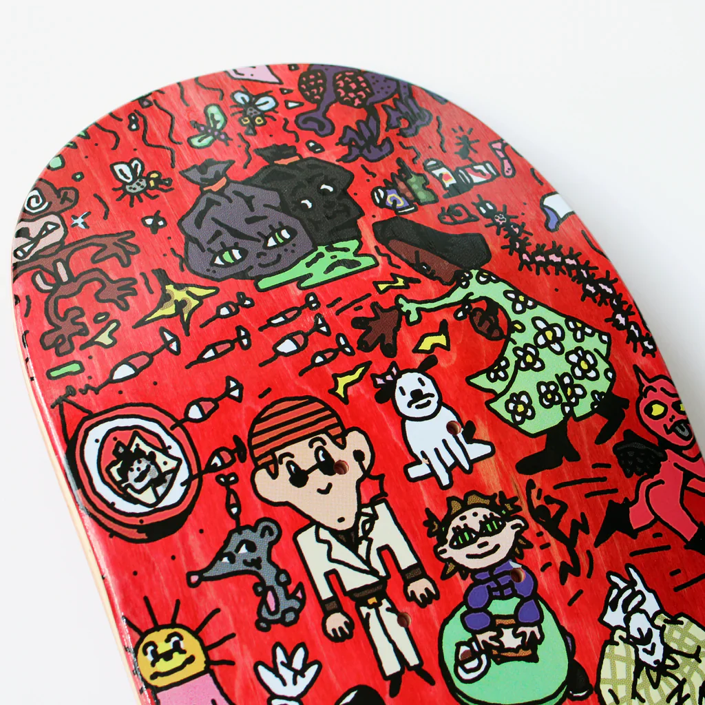 Skateboard Cafe - 8.25" Sex Palace Cheers Skateboard Deck (Various Stains) - Image 2