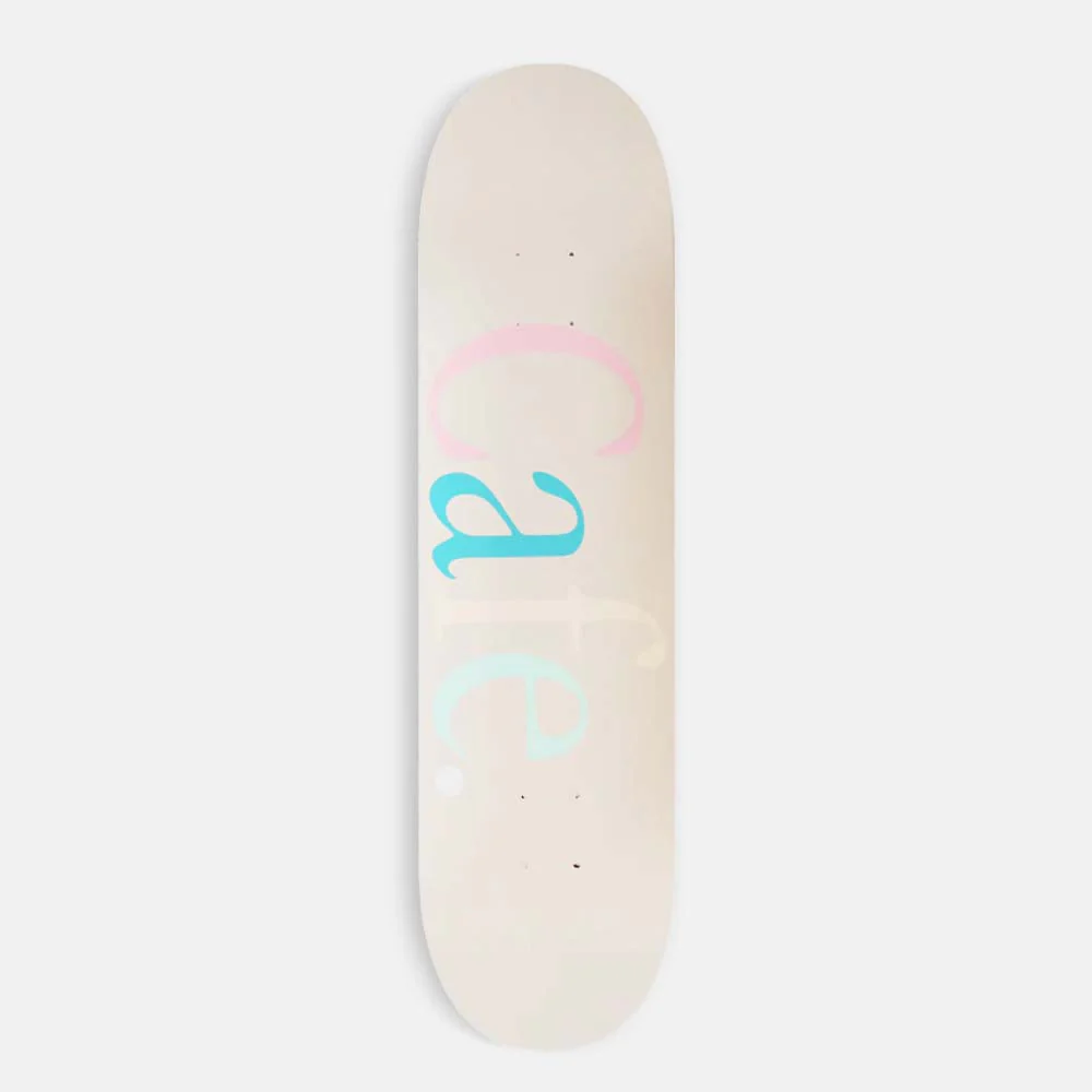 Skateboard Cafe - 8.5" Wayne Skateboard Deck - White