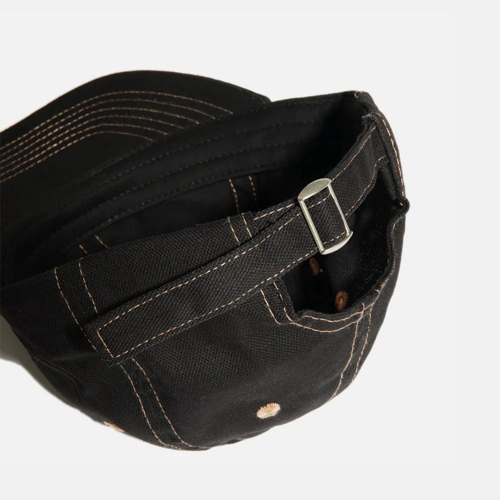 Skateboard Cafe - Ethan 6-Panel Cap - Black - Image 3