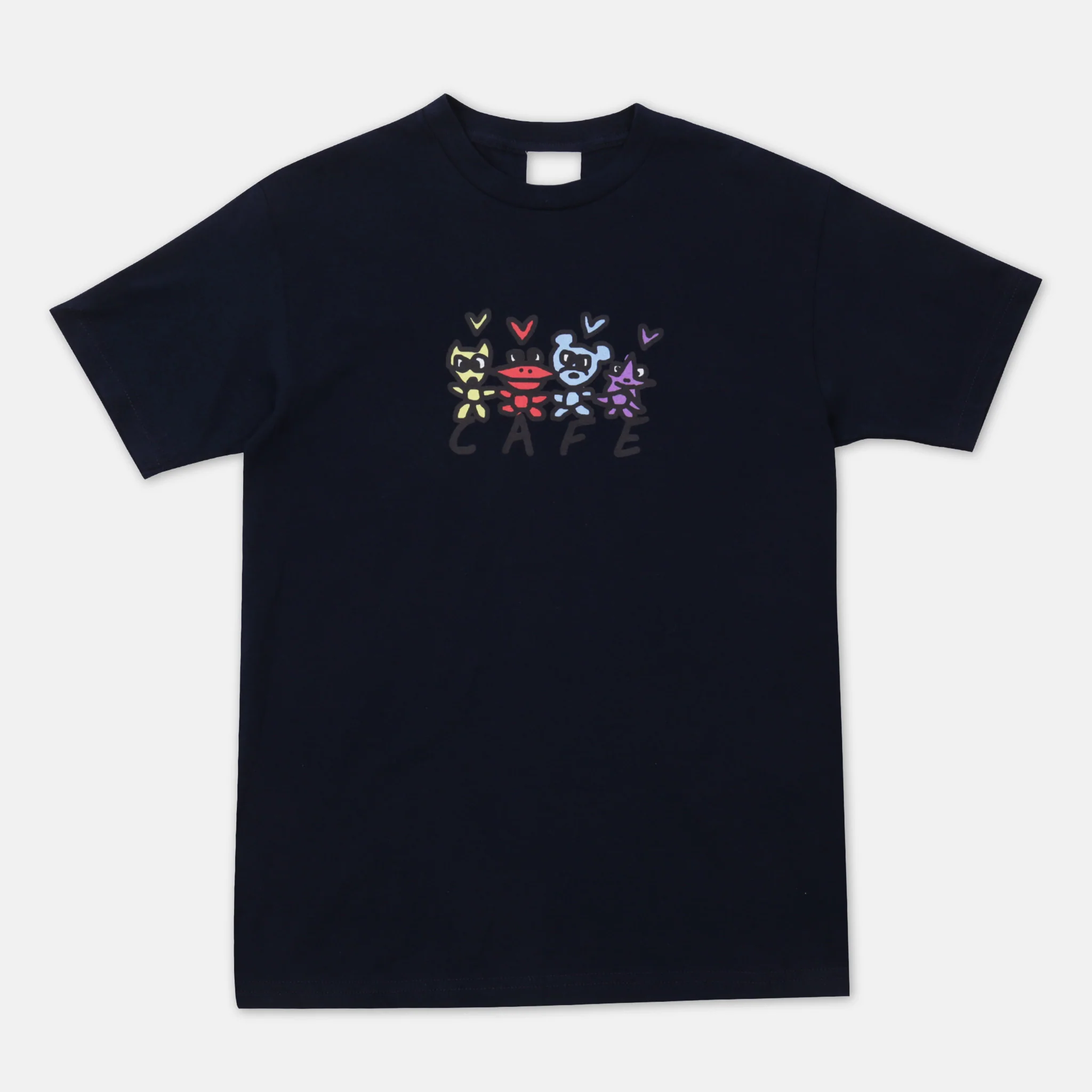 Skateboard Cafe - Pals T-Shirt - Navy