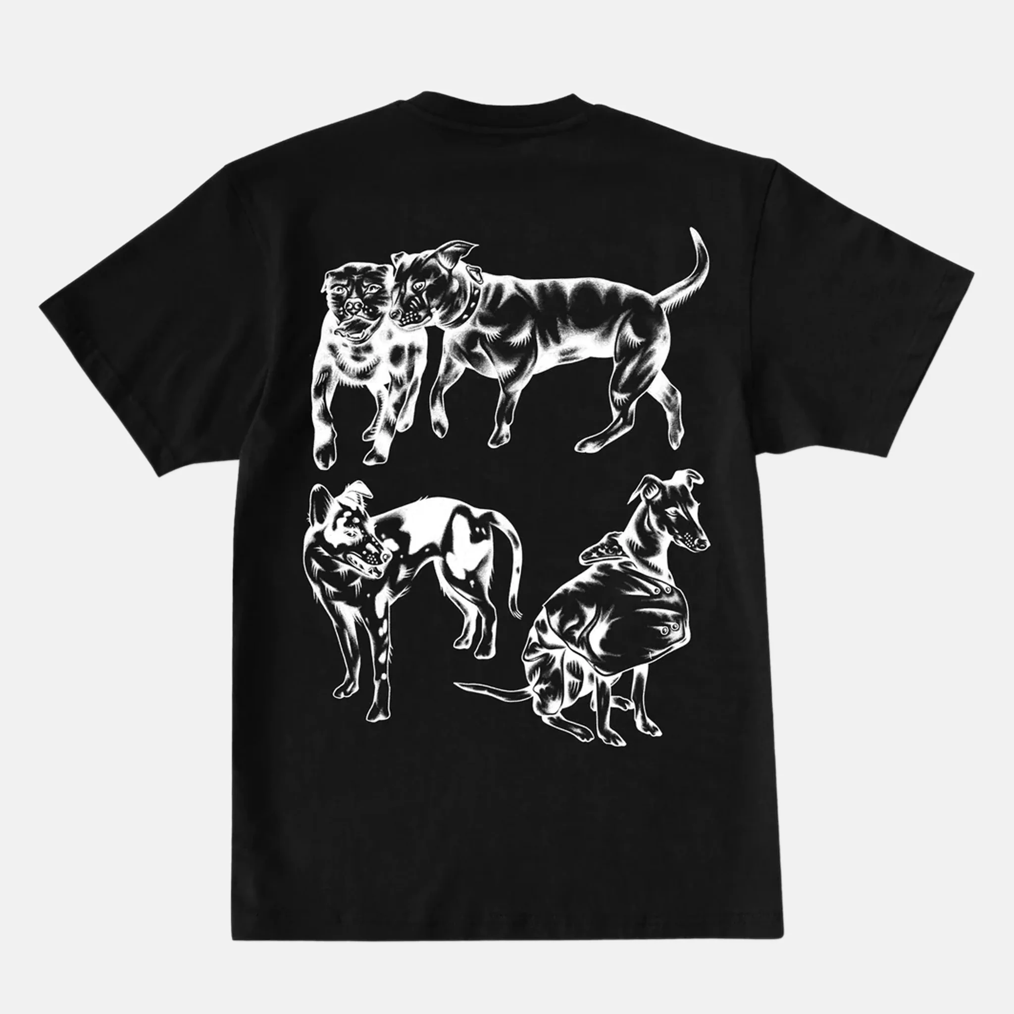 Skateboard Cafe - Pooch T-Shirt - Black - Image 2