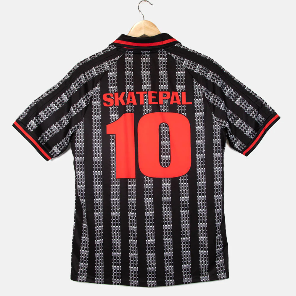 SkatePal - 10 Year Anniversary Sports Jersey - Black / Red - Image 2