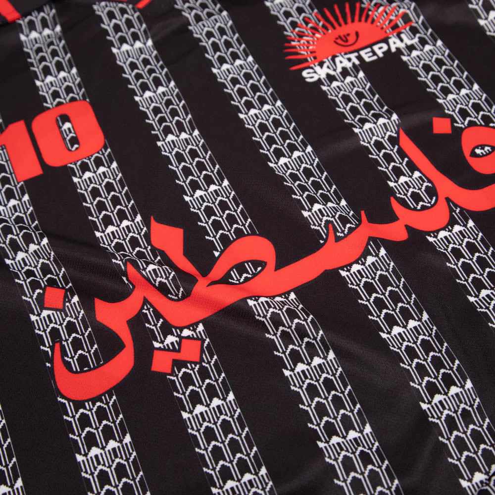 SkatePal - 10 Year Anniversary Sports Jersey - Black / Red - Image 4