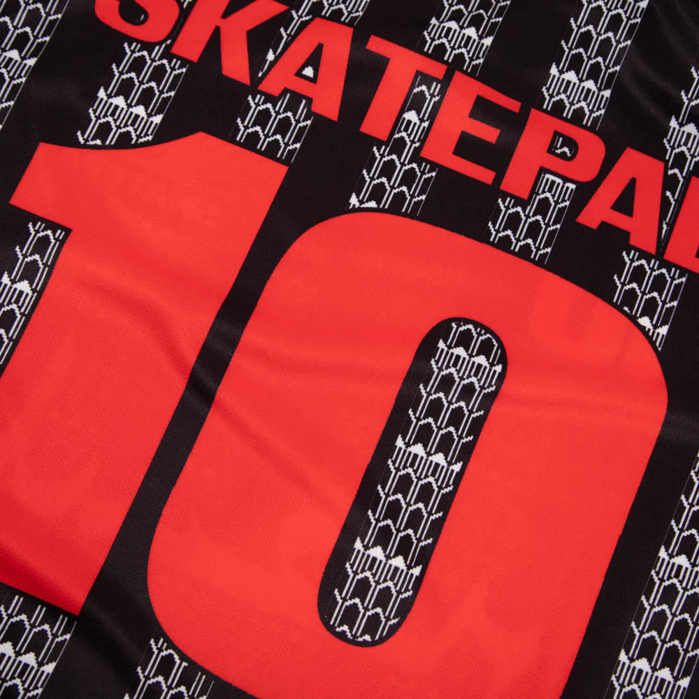 SkatePal - 10 Year Anniversary Sports Jersey - Black / Red - Image 5
