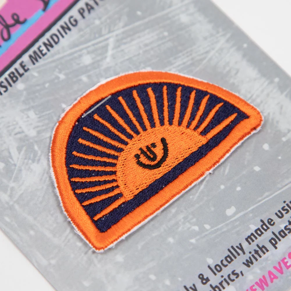 SkatePal - Sun Logo Woven Patch - Image 2