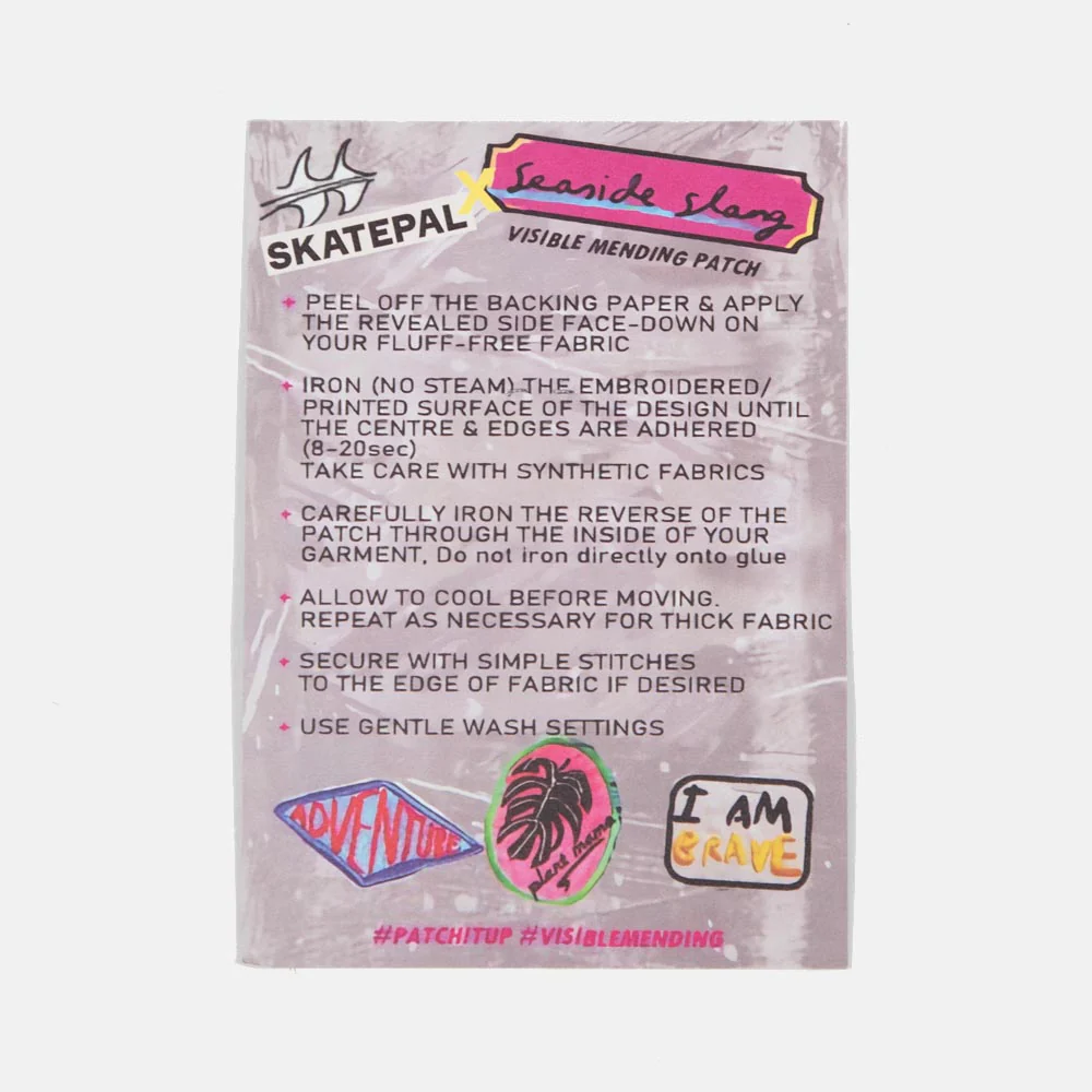 SkatePal - Sun Woven Patch - Image 3