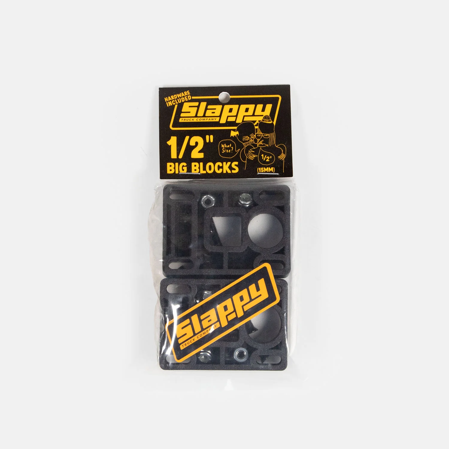 Slappy Trucks - 1/2" Big Blocks Riser Pads (With Hardware)