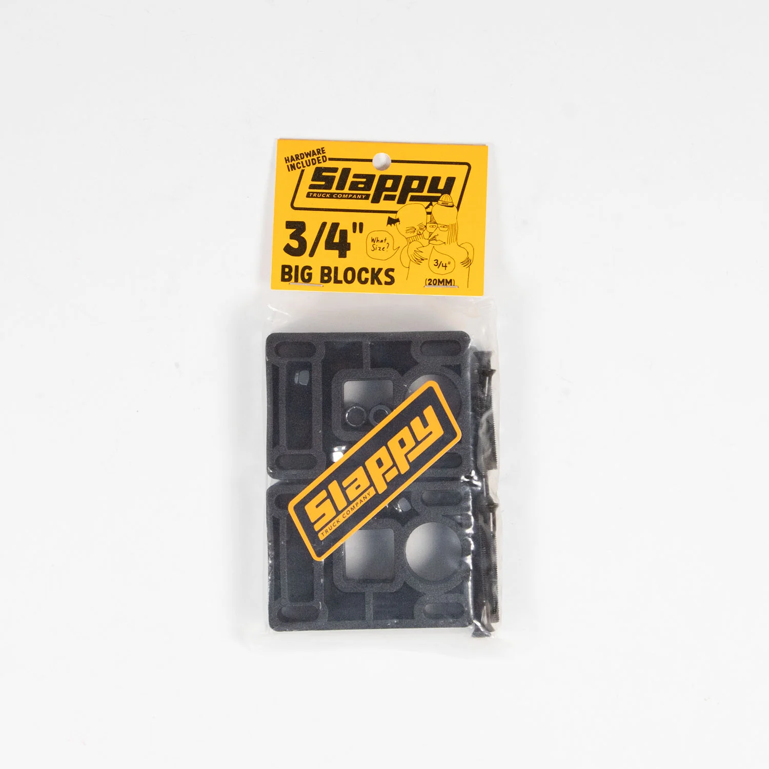 Slappy Trucks - 3/4" Big Blocks Riser Pads (With Hardware)