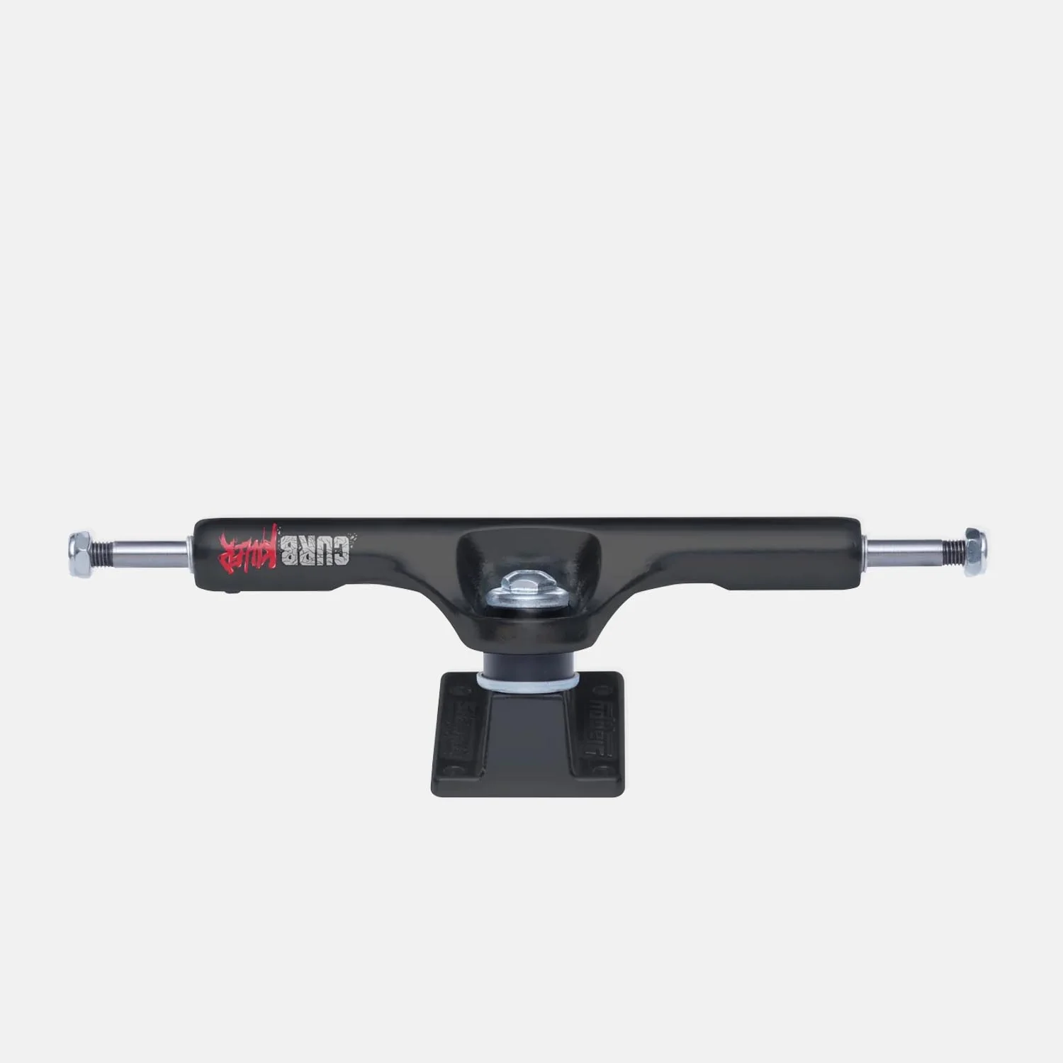 Slappy Trucks - (Pair) 10.0" ST1 Inverted Curb Killer Skateboard Trucks - Matte Black - Image 3