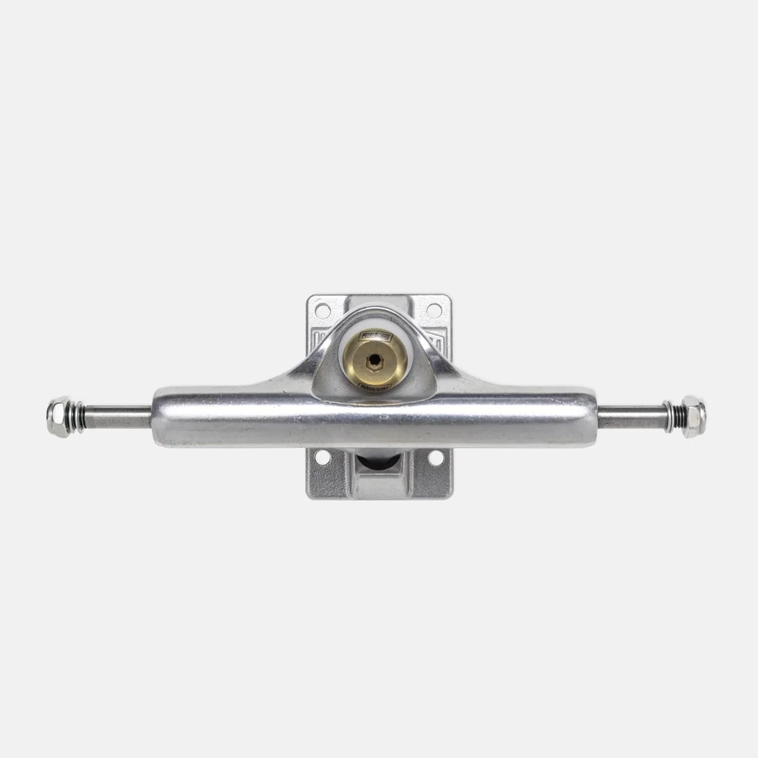 Slappy Trucks - (Pair) 8.5" ST1 Inverted Hollow Lights Ultra Low Kingpin Skateboard Trucks - Polished - Image 2