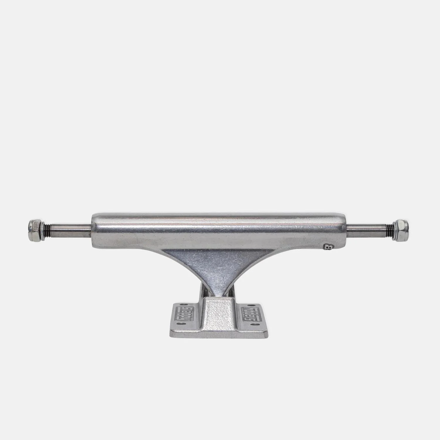 Slappy Trucks - (Pair) 8.5" ST1 Inverted Hollow Lights Ultra Low Kingpin Skateboard Trucks - Polished - Image 3