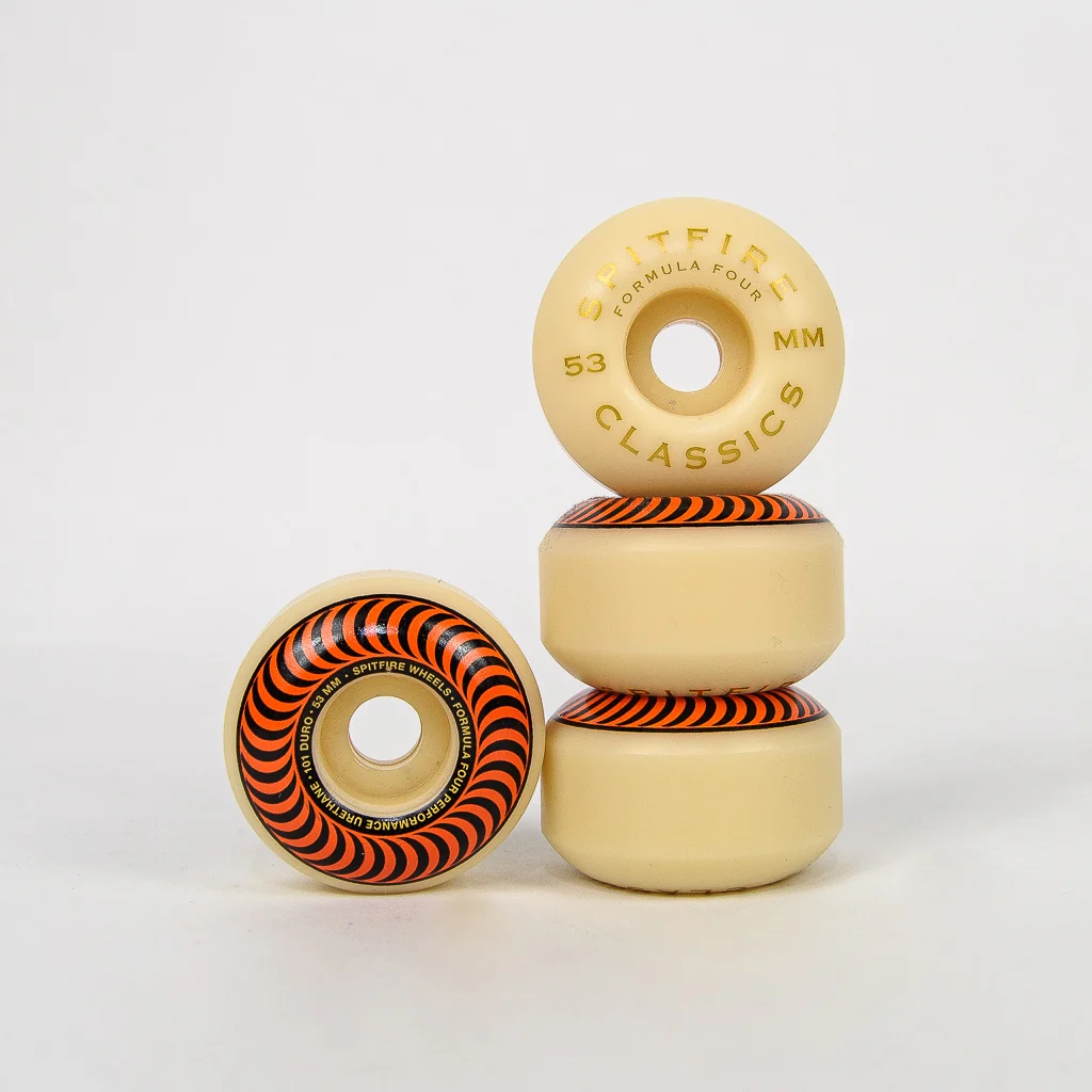 Spitfire - 53mm (101a) Formula Four Classics Skateboard Wheels - Orange