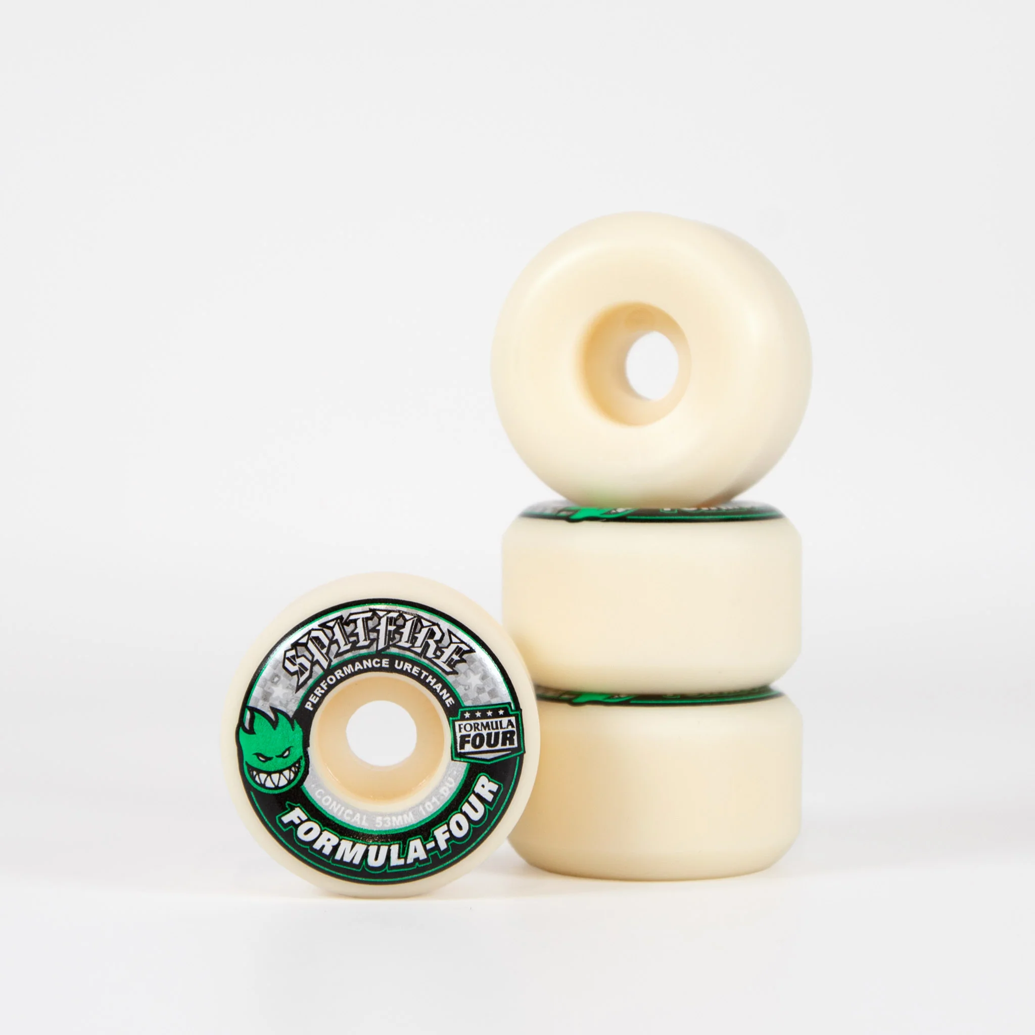 Spitfire - 53mm (101a) Formula Four Skateboard Wheels - (Conical)