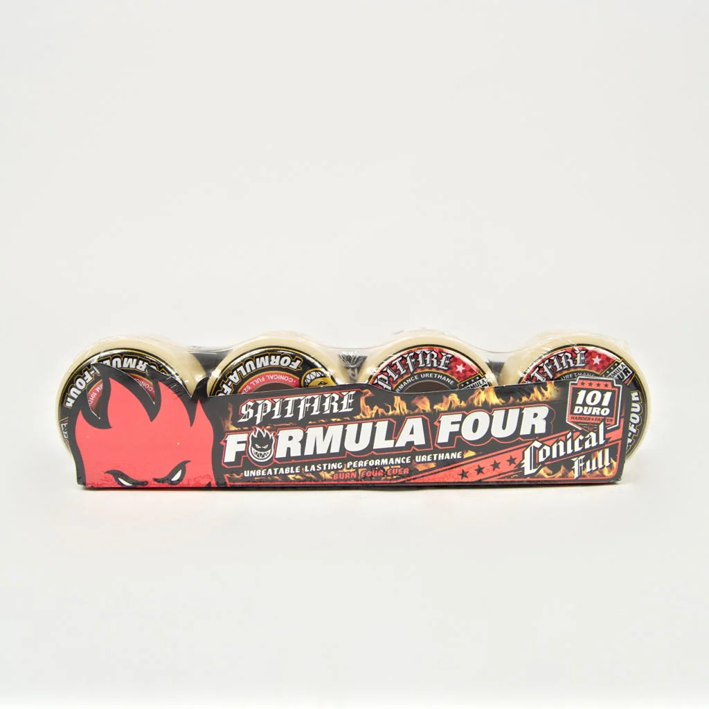Spitfire - 53mm (101a) Formula Four Skateboard Wheels (Conical Full) - Image 2