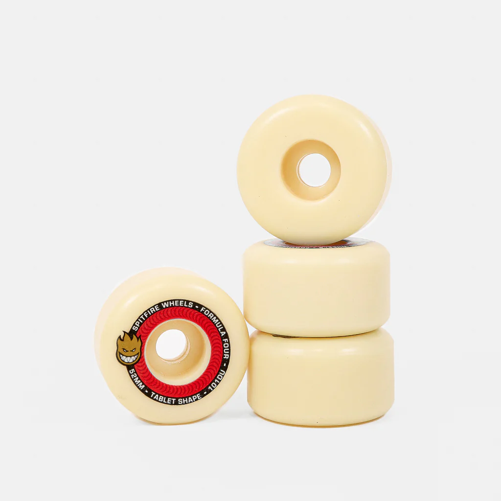 Spitfire - 52mm (101a) Formula Four Skateboard Wheels (Tablets)