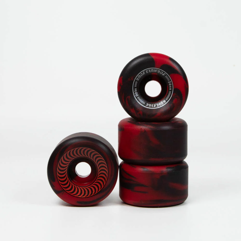Spitfire - 54mm (99a) Formula Four OG Classics Skateboard Wheels -Black / Red
