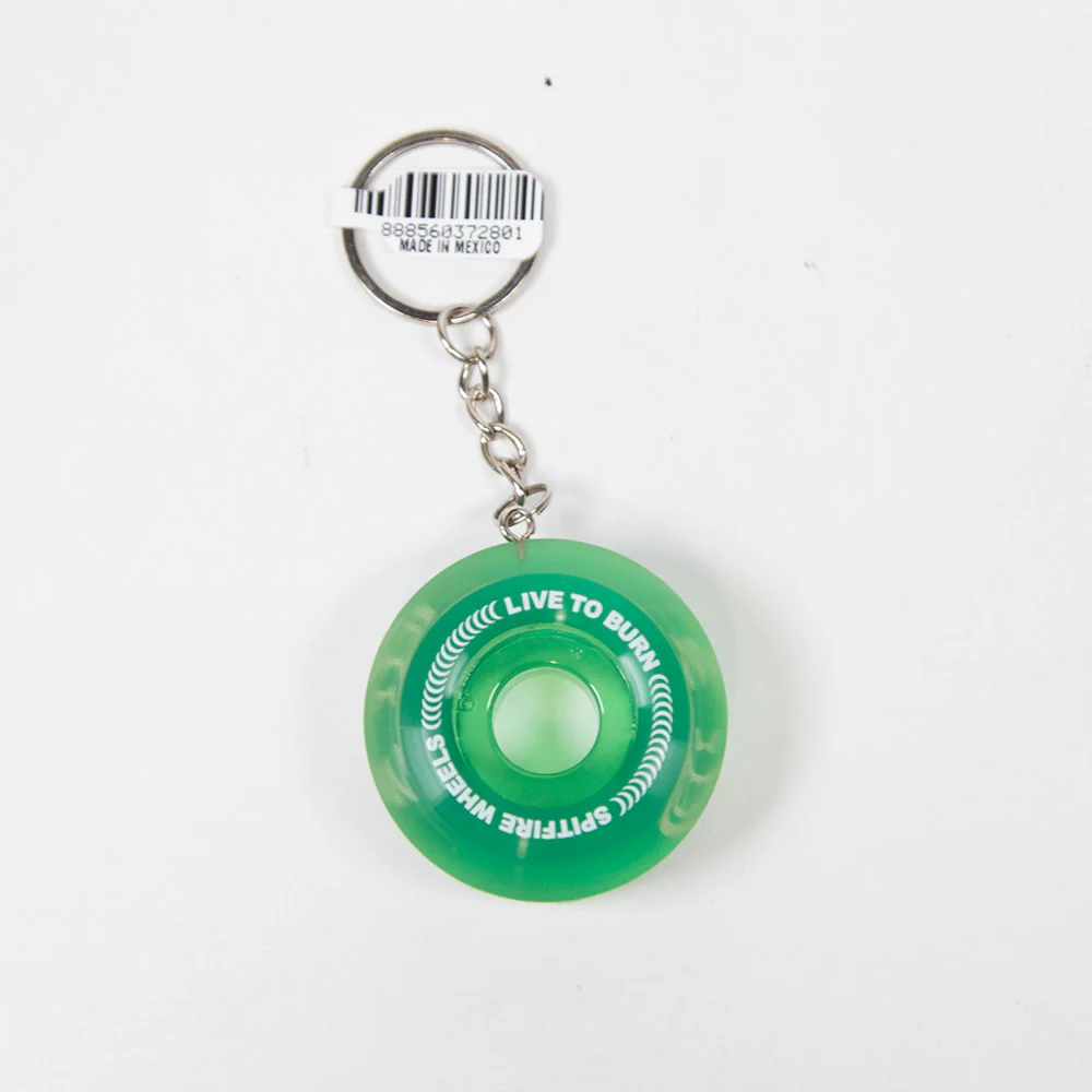 Spitfire - Sapphire Wheel Keyring - Assorted Colours