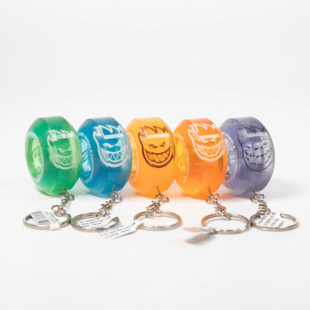 Spitfire - Sapphire Wheel Keyring - Assorted Colours - Image 3