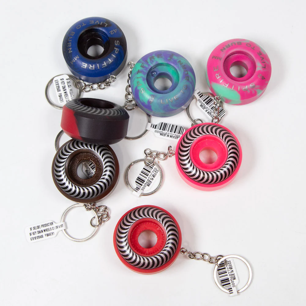 Spitfire - Wheel Keyring - Assorted Colours - Image 2