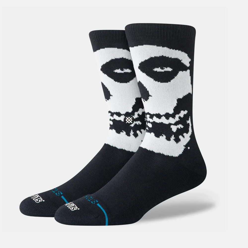 Stance - Beware Crew Socks - Black / White - Image 3