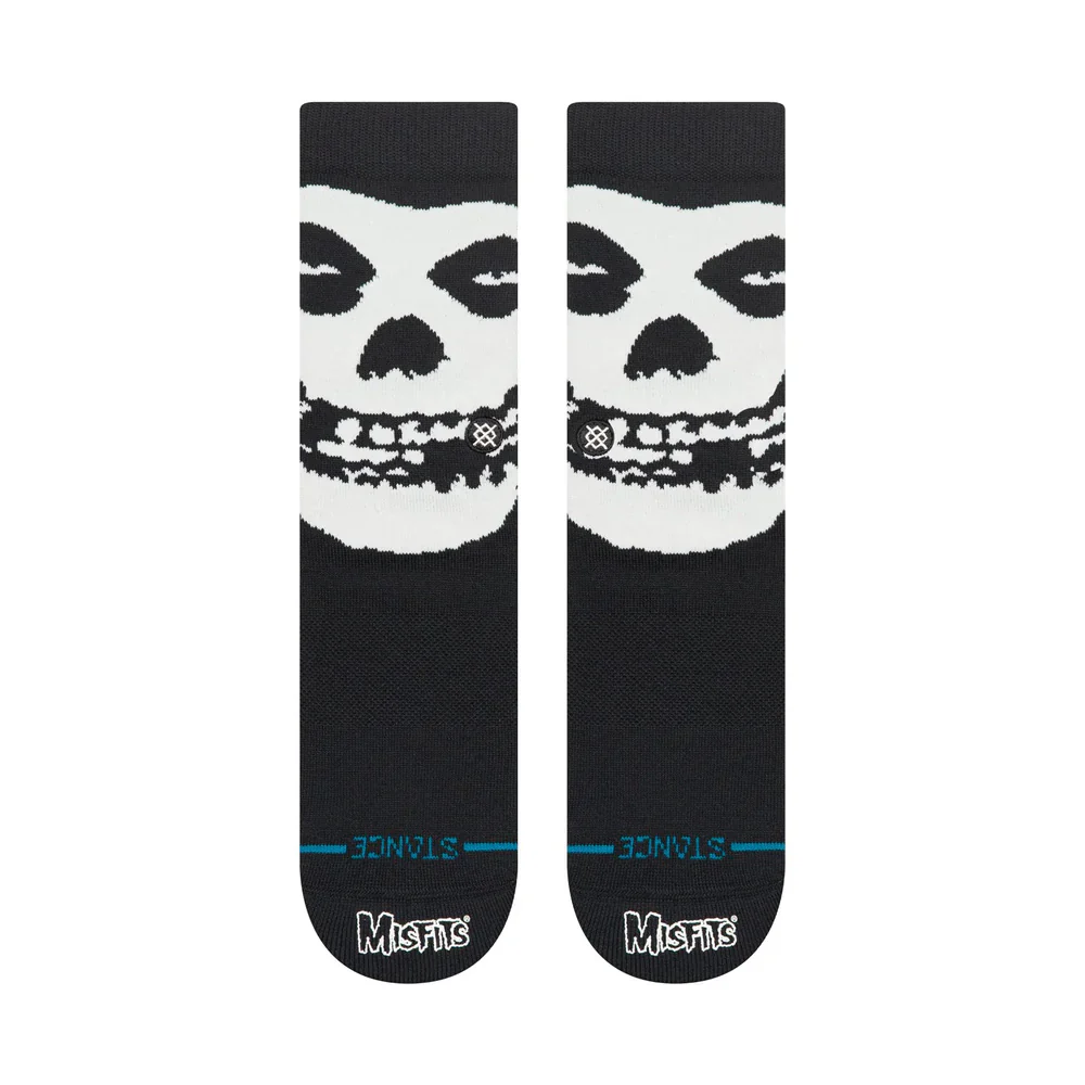 Stance - Beware Crew Socks - Black / White - Image 4