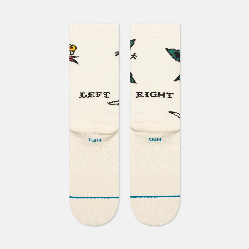 Stance - Flash Crew Socks - Canvas - Image 2