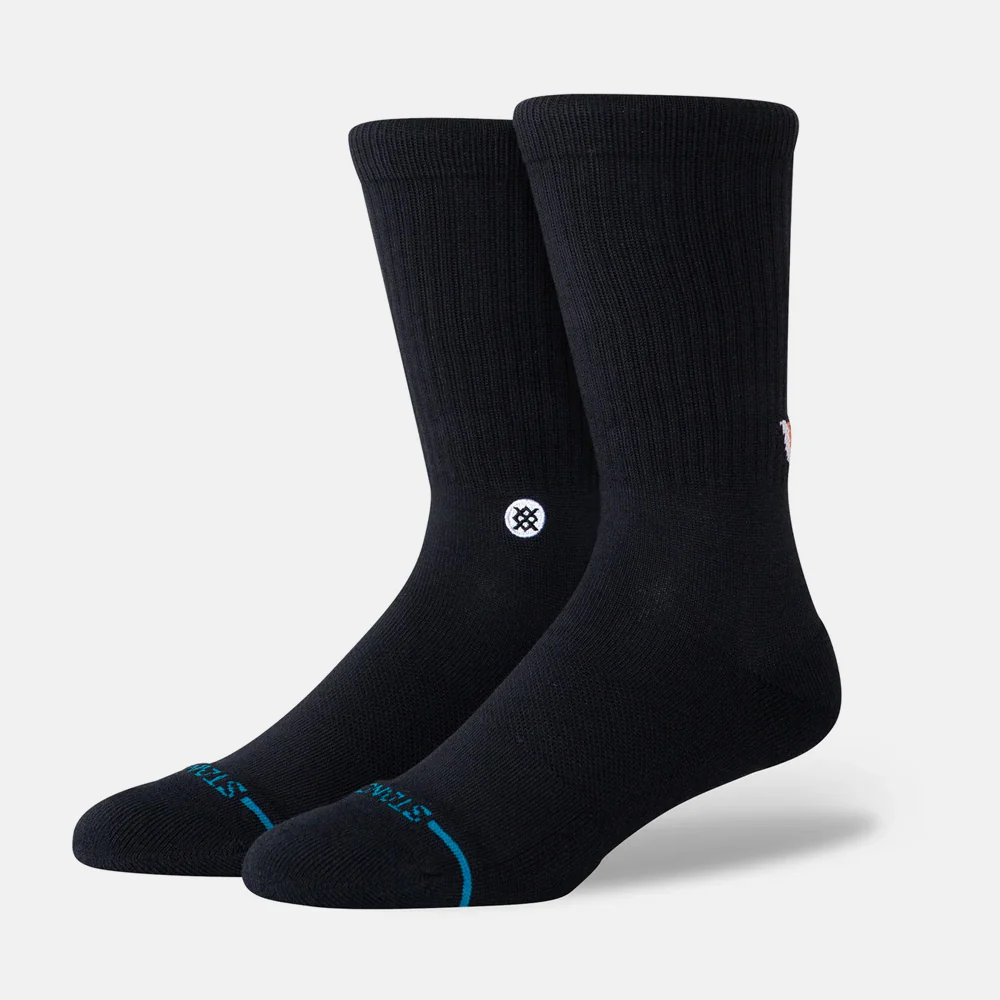Stance - Neighborly Crew Socks - Black - Image 3