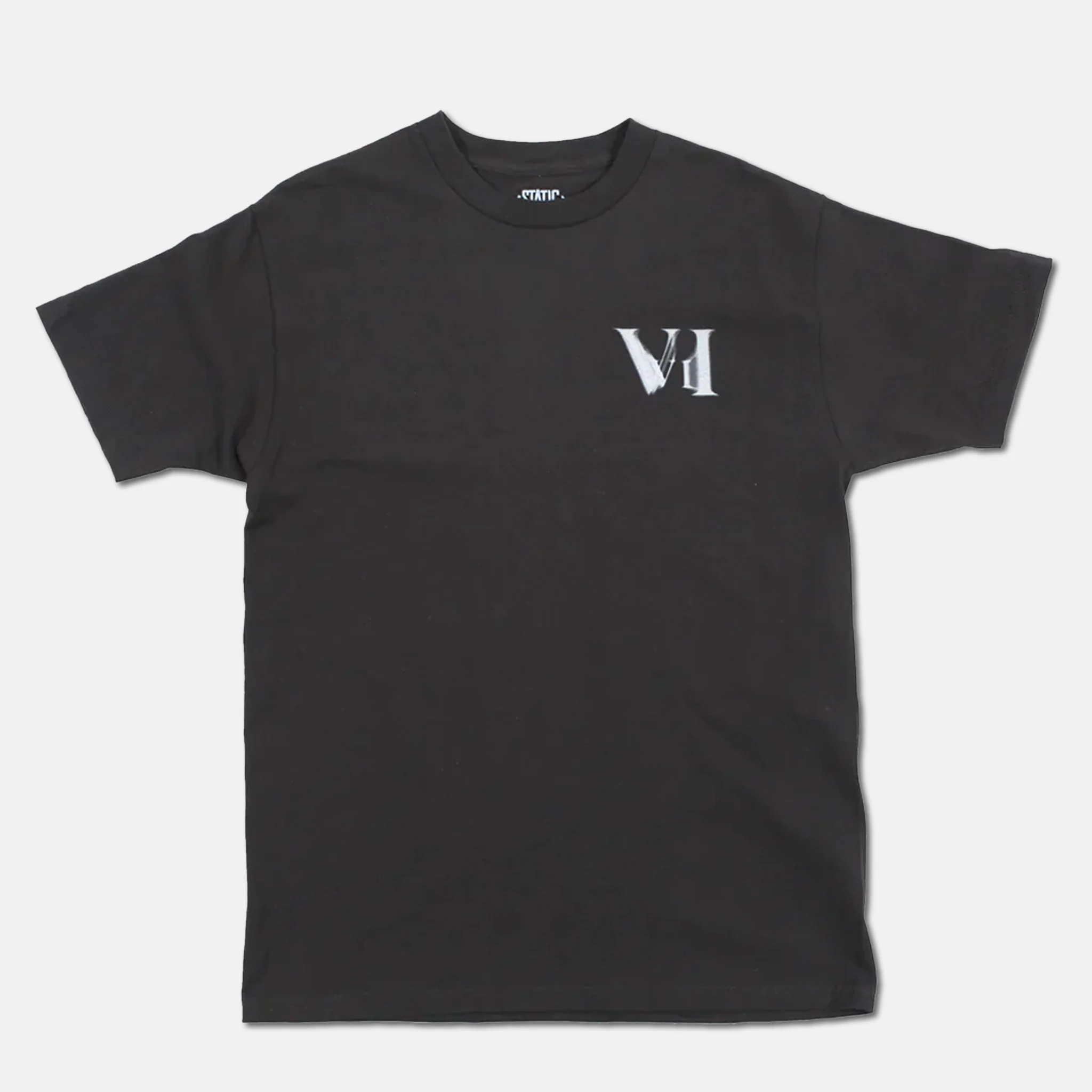 Static - Tune In T-Shirt -  Black - Image 2