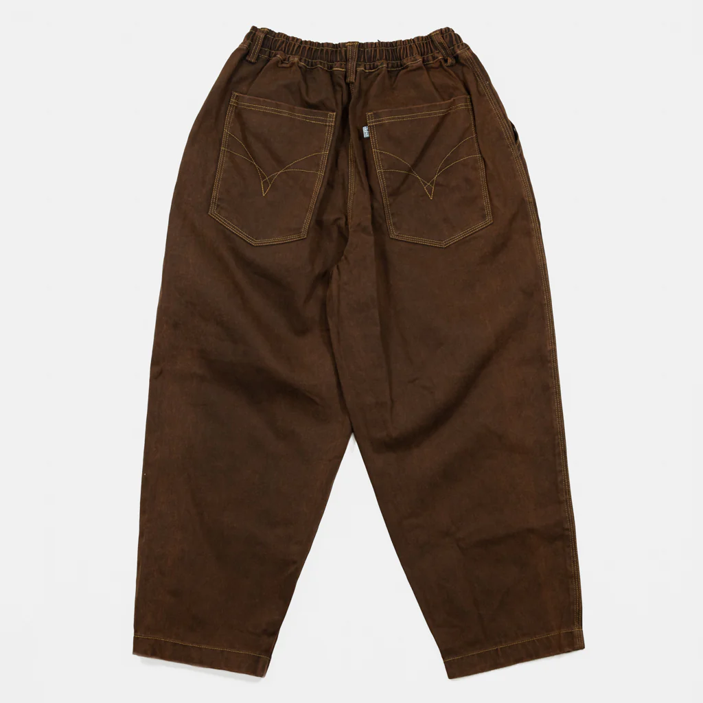 Televisi Star - Baggy OG Trousers - Chocolate Brown - Image 2