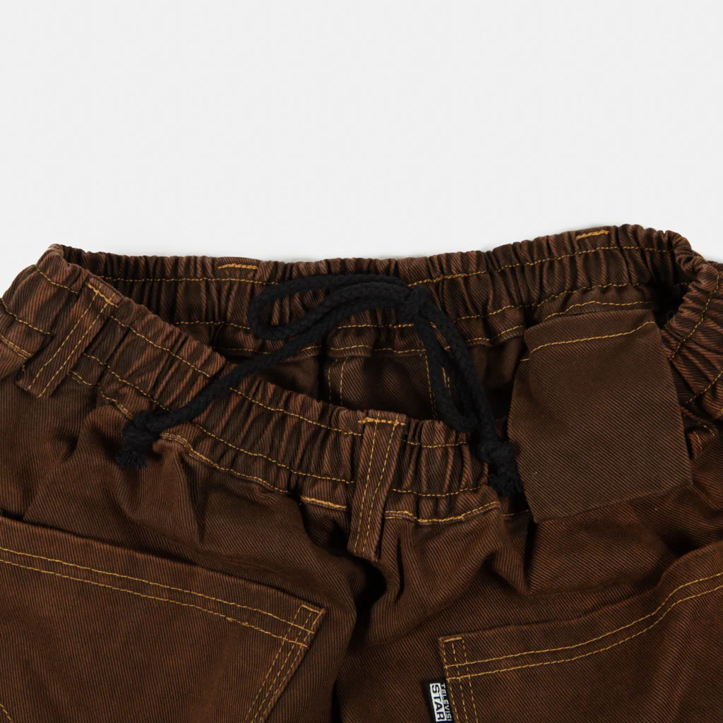 Televisi Star - Baggy OG Trousers - Chocolate Brown - Image 5