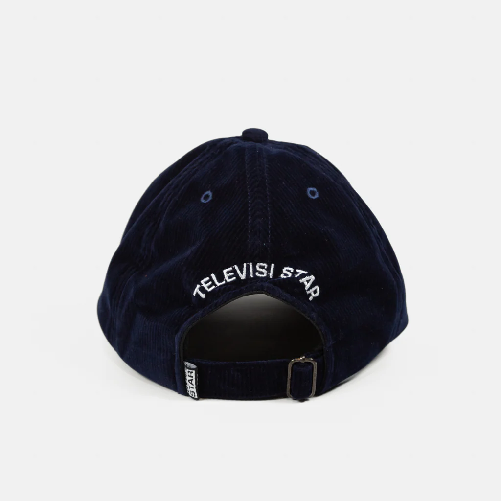 Televisi Star - VX Worldwide Corduroy Cap - Navy - Image 3