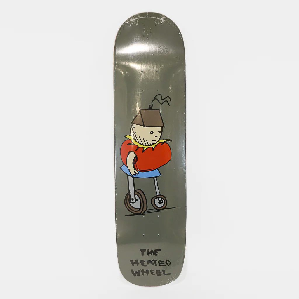 The Heated Wheel - 8.0" Shaped People Mover Skateboard Deck