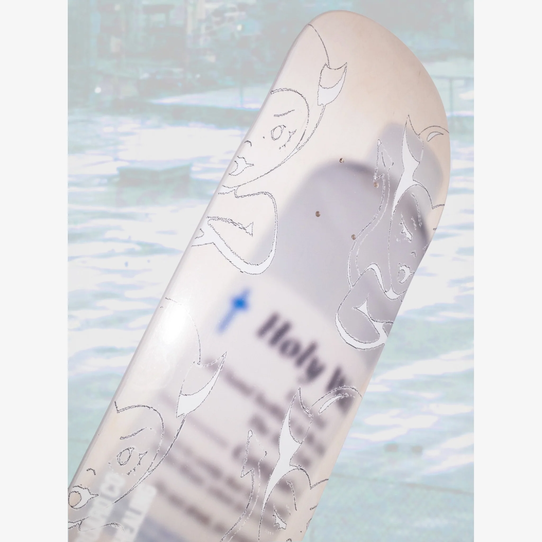 The National Skateboard Co. - 8.125" Holy Water Skateboard Deck - Image 2