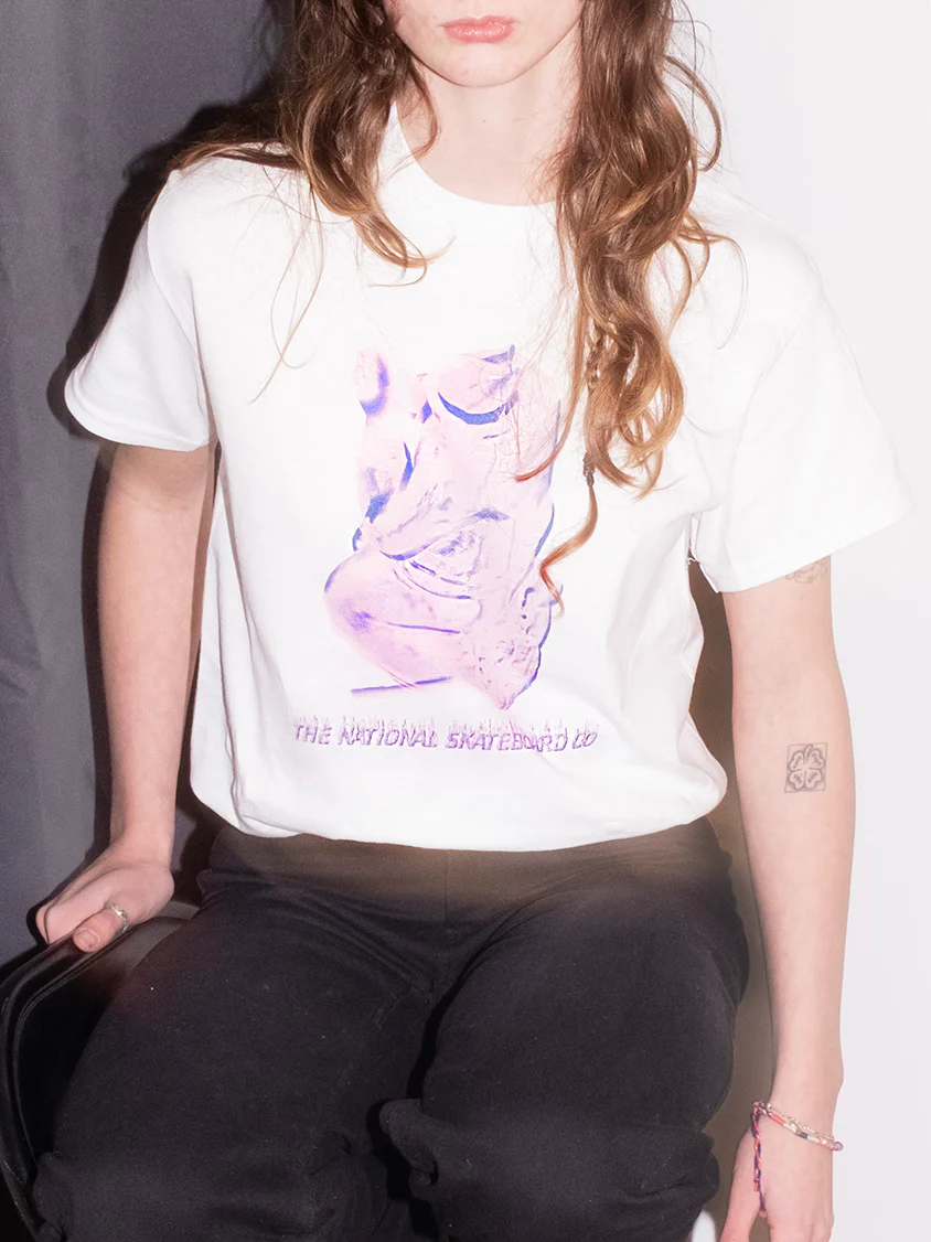 The National Skateboard Co. - Cherub Death T-Shirt - White - Image 3