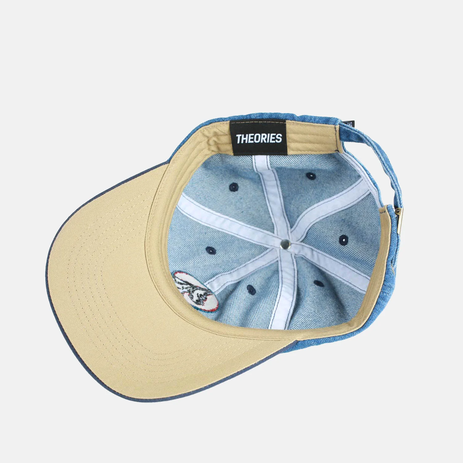 Theories Of Atlantis - Champ Strapback Cap - Denim Blue - Image 3