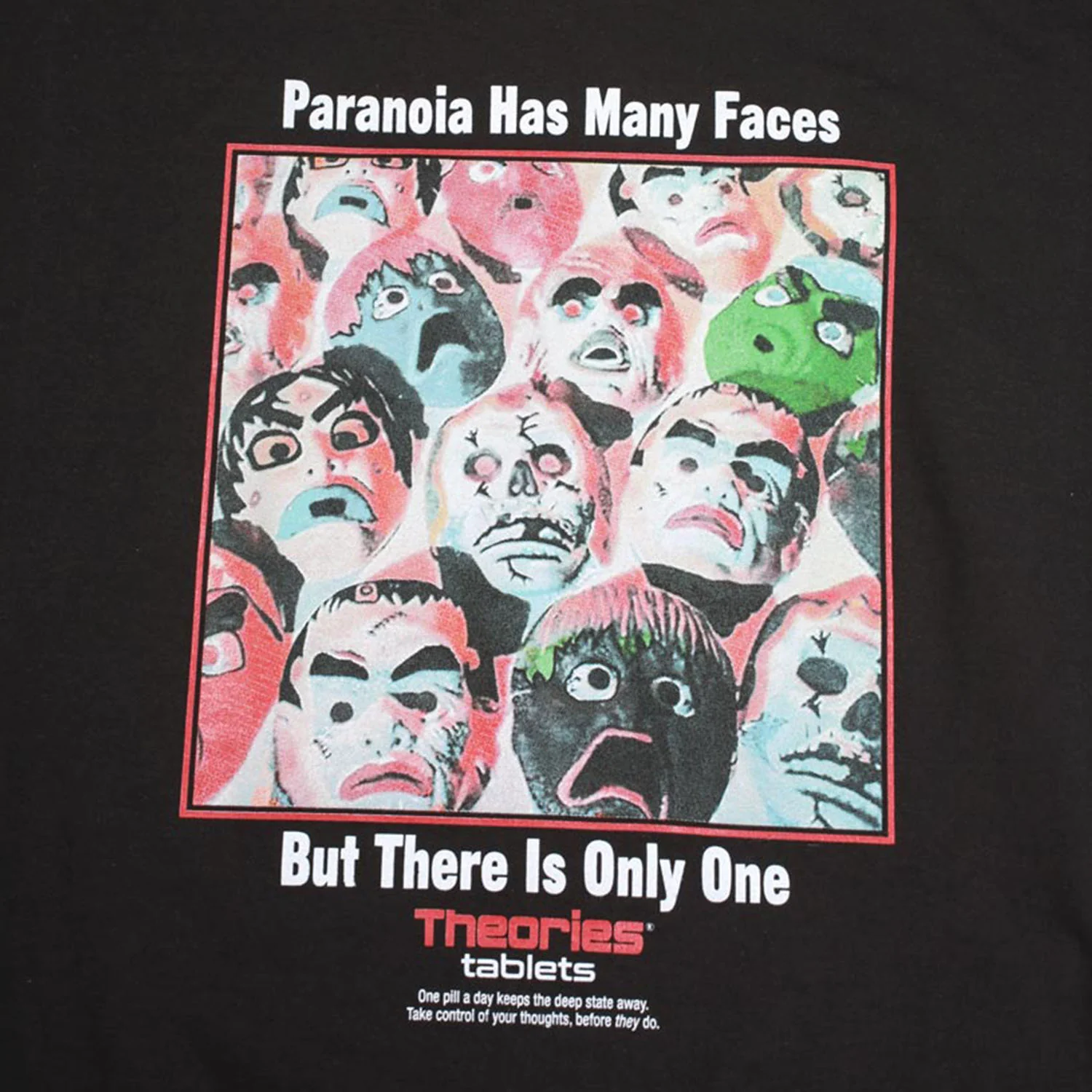 Theories Of Atlantis - Paranoia T-Shirt - Black - Image 2